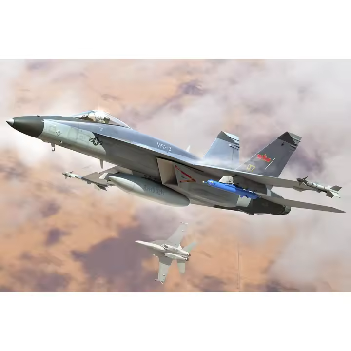 HOBBY BOSS 85818 F/A-18E Super Hornet VFC-12 1/48 - 1