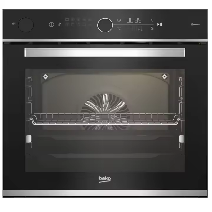 Horno BEKO BBIS13400XMSWE Cristal Negro Vapor - 1