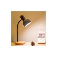 Lámpara de escritorio con protección  ocular estilo nórdico, lámpara de escritorio creativa de estilo simple, luz lectura de dormitorio con base de foco E27, maximo 35W, 4 colores,  - details 2
