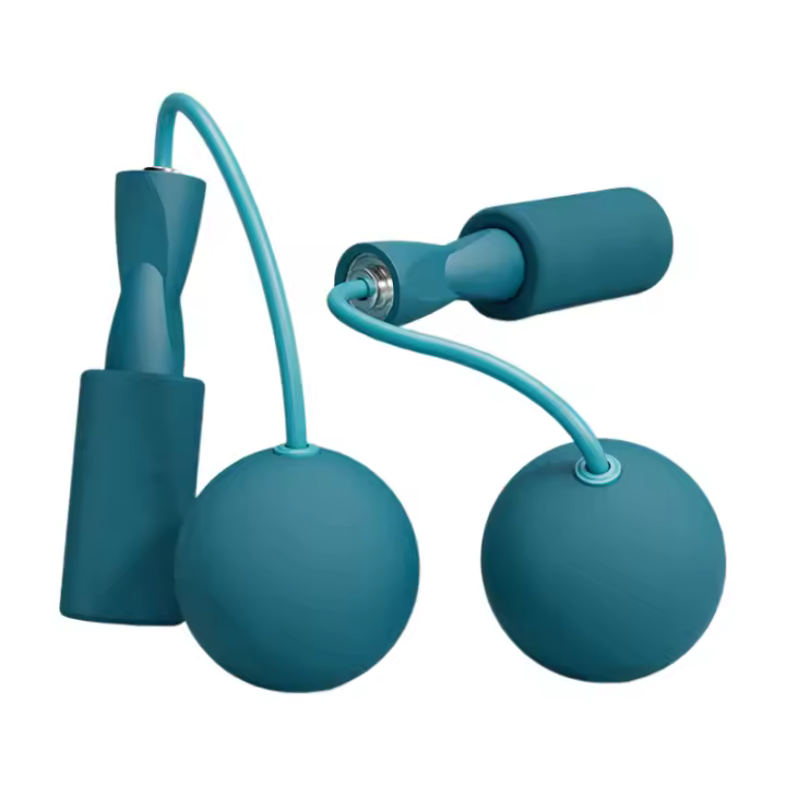 Cuerda De Saltar Sin Cable Con Pesas Para Entrenamiento De Fitness Y Quemador De Grasa Para El Gimnasio Y El Hogar - 1