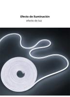 Tira De Luces LED Neón Toque USB 5V 120LED/M Dimmable Impermeable Para Silicona Tubo Habitación Cocina Decoración De Ambiente - details 4