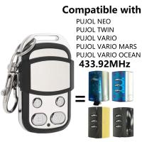 Control Remoto Para Garage PUJOL Compatible Con VARIO MARS OCEAN MARTE P215 NEO TWIN 433.92MHz Código Rolante PUJOL - details 1