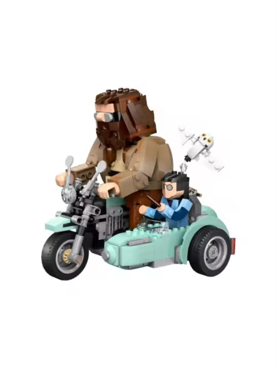 Bloques De Construcción DIY De Motocicleta Journey Moc 76443 Regalo De Navidad Para Niños Y Adultos Decoración Del Hogar - 1