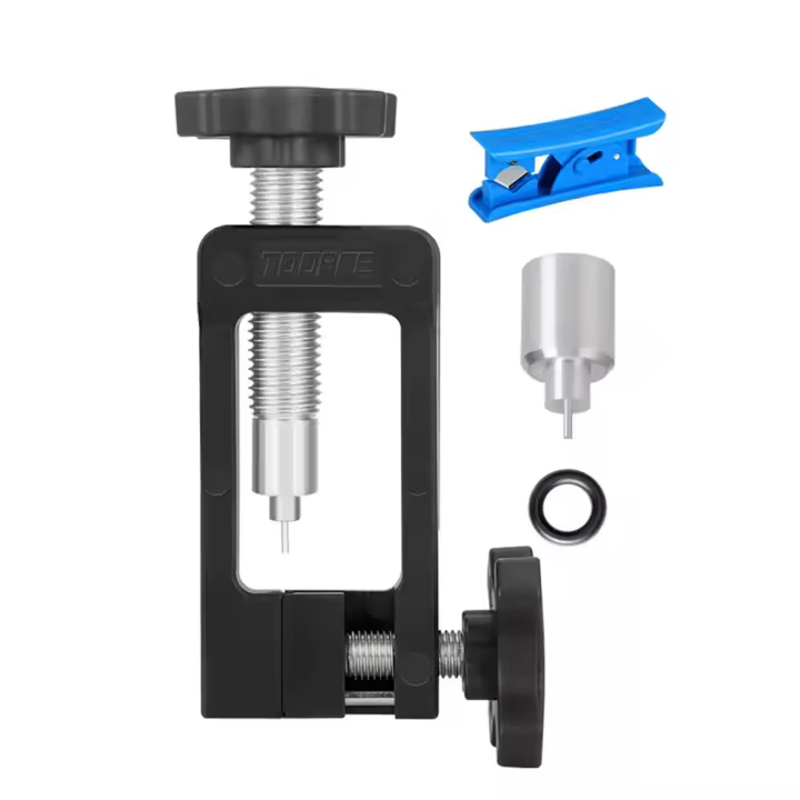Herramienta De Inserción De Agujas De Aceite Para Bicicleta TOOPRE Herramientas Multifuncionales De Aluminio Para Frenos De Disco Y Tubulación De Bicicleta - 1