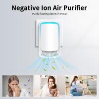 Purificador de aire de iones negativos para el hogar, desodorante para mascotas con olor a baño, desodorante de metanol, eliminador de olores de humo, 2 piezas - details 1