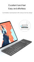 Teclado Portátil Móvil Inalámbrico Bluetooth Mini Para IOS Android Windows iPad Tableta Teléfono Teclado En Miniatura Plegable De Corea Del Sur - details 6