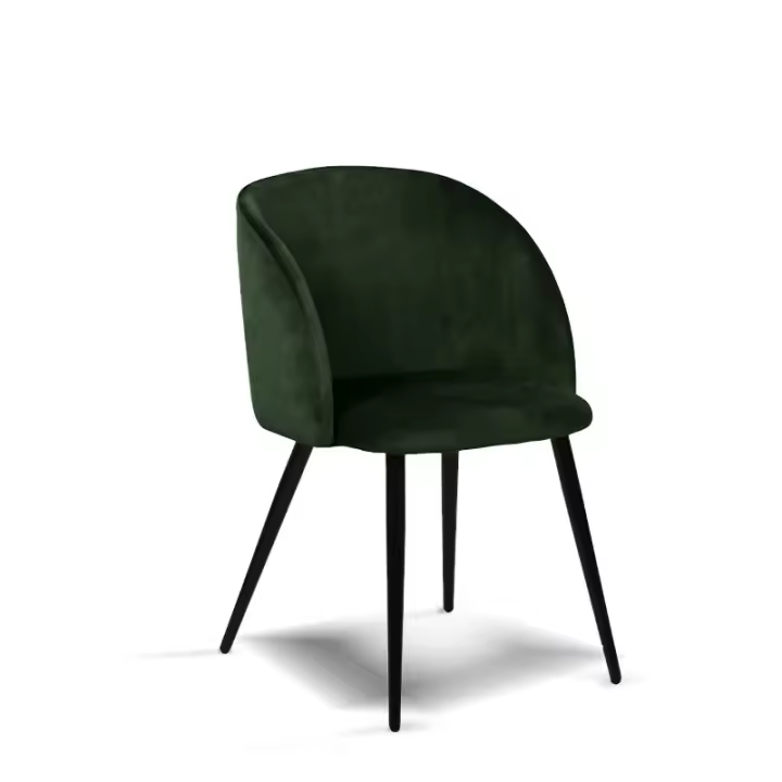 FURNITURE STYLE FS7083VBOTVEL KEREN Pack 2 Sillas de Comedor Terciopelo Color Verde - 1