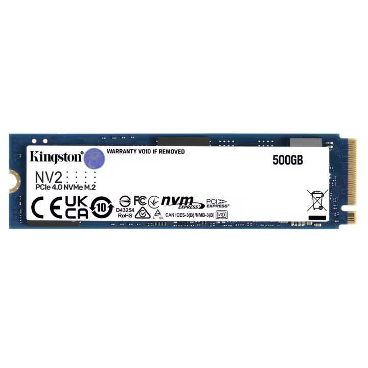 Disco Duro SSD Interno Kingston NV2 1TB Pcie 4.0 Nvme M.2 2280 - Almacenamiento de Nueva Generación - 1