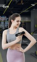 MISTIK Pistola Masajeadora Celulitis Contractura 4 Cabezales Relajacion Muscular Masaje Para Alivio Del Dolor Músculos Para Dolor 6 Niveles Ajustables 4 Cabezas de Masaje Envio desde España garantia 1 año Regalo Mujer Hombre - details 8
