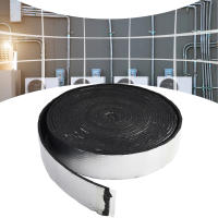 Cinta De Aislamiento Para Tubos 32.8Ft Aluminio Negro Impermeable Protección Contra Fuego Para Instalaciones Externas De Plomería - details 2