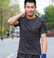Camiseta De Manga Corta Transpirable Y Secado Rápido Para Hombre Y Mujer Ropa Deportiva Casual De Verano Con Malla Cómoda Para Running - details 7