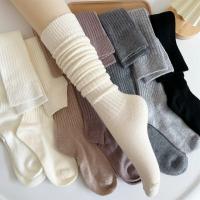 Calcetines Largos De Cashmere Para Mujer Calcetines De Piel Elegantes Y Confortables De Lana Gruesa Estilo Casual Talla Grande - details 3