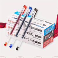 3pcs Rotuladores De Tinta Gel 0.5mm Fino Secado Rápido Negro Azul Rojo Para Escuela Y Oficina Suministros De Escritura - details 0