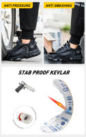 Zapatos De Seguridad Para Hombre Antipinchazos Indestructibles Con Punta De Acero Antideslizantes Y Antichoque Suela De Goma - details 9