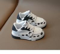 Zapatos Casuales Para Niños Y Niñas En PU Cuero Rojos Con Patrón De Puntos Cómodos Y Transpirables Zapatos De Camina Para Estudiantes Tallas Menores Verificación De Talla Sugerida - details 13
