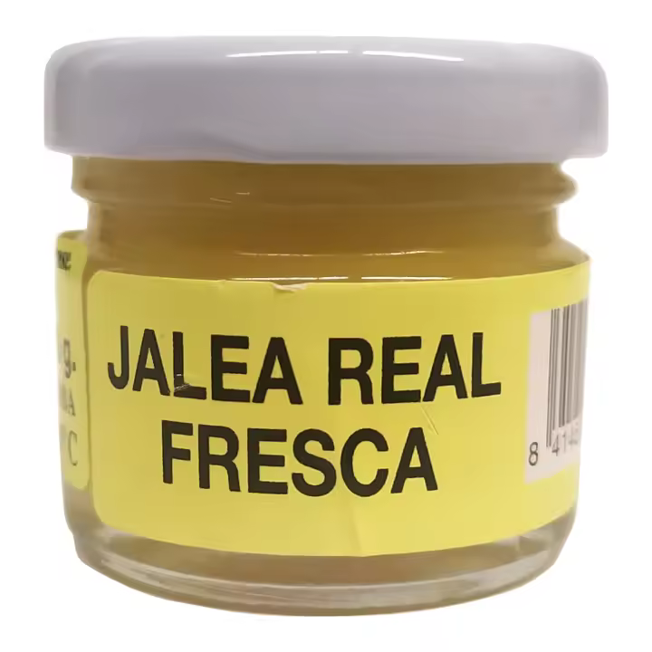 Deliex delicias de Extremadura. Jalea real fresca pura natural de España, bote de cristal con 30 gramos de jalea real de abejas y cuchara para tomar. - 1