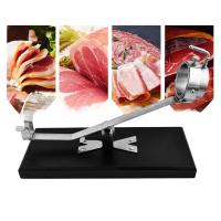 Jamonero profesional de acero inoxidable 304 - Soporte giratorio 360° para jamones ibéricos/pata negra/serrano, base antideslizante para una perfecta fijación - ideal para casa/bar/regalos - details 1