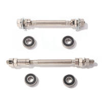 Juego De Eje Del Hub De Rueda Frontal Y Trasera Para Bicicleta De Montaña 140mm 180mm Con 2 Rodamientos Accesorios De Ciclismo - details 1