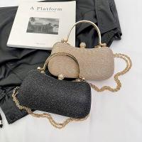 Bolso De Noche Para Mujer Elegante Con Diamantes Y Cadena De Hombro En Forma De Huevo Bolso De Mano Con Cierre Hasp Para Bodas Y Fiestas - details 10