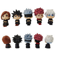 Figura De Anime Jujutsu Kaisen 9cm Itadori Yuji Gojo Satori Fushiguro Megumi Kugisaki Juguete De Decoración Para Coche PVC Regalo Kawaii Para Fans De La Serie - details 11