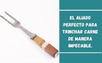 Tenedor de Trinchar Para Barbacoa Asado Parrillada de Acero al Carbono - details 2