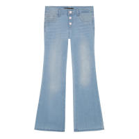GUESS — Cod. K4GA00 Vaqueros, stretch denim flare,niÑa, cinco bolsillos, solo color, con logo - details 0