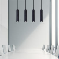 Lámpara Colgante Estilo Nórdico LED 90~260V Moderna Para Sala De Estar Cocina Comedor Iluminación Pendente Metálica Ajustable Graceful - details 10