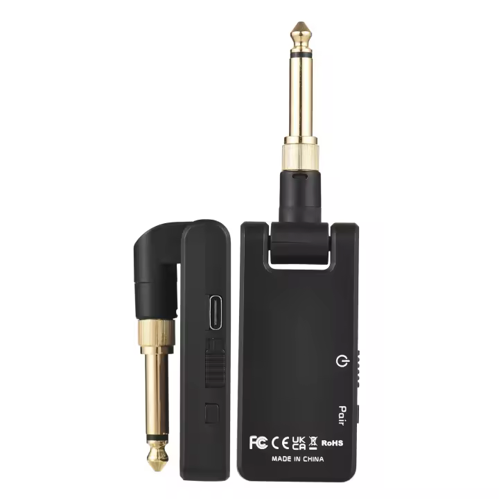 Sistema De Transmisión Inalámbrico M-VAVE WP-8 Para Guitarra Eléctrica Con Recibidor Y Transmisor Batería Integrada Y Caja De Carga 3.5mm Y 6.35mm - 1