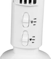Ventilador de Torre sin Aspas, Silencioso, portátil, ostilante de 90 Grados, USB, ventilador de escritorio, ventilador de refrigeración Eléctrico Silencioso de 34 dB with Luz para el hogar, dormitorio, oficin (Blanco) - details 3