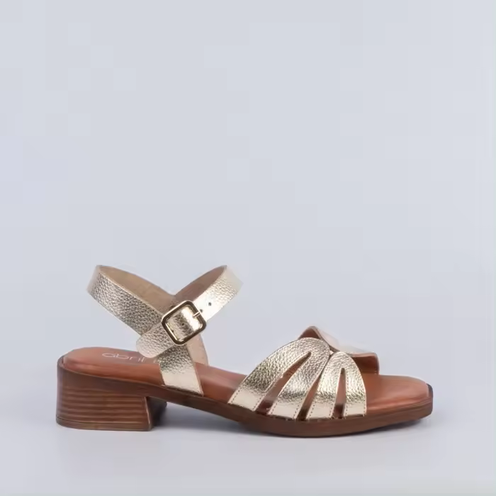 SANDALIA MUJER PLATINO 53195 - 1
