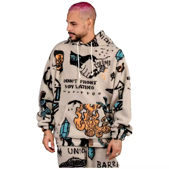 Sudadera Grimey Lost Boys para hombre en color beige - 1