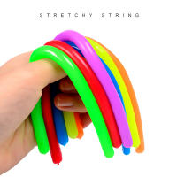 6 Pcs Juguete De Alivio De Estrés Elástico De Goma Suave DIY Noodle Cuerda De Muelle Para Niños Juguete De Deporte Tema - details 0