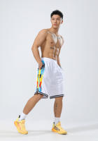 Shorts De Baloncesto Para Hombres Deporte Al Aire Libre Secado Rápido Verano Fitness Joggers Casual Transpirables Pantalones De Playa - details 3