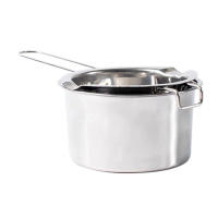2 Pcs Pote De Cera Para Velas 400ml Con Manija Larga Acero Inoxidable Fundidor Para Derretir Cera De Velas Y Agua - details 6