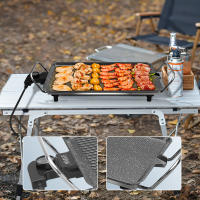 WINNING STAR Plancha Electrica 1360W, Parrila Electrica 48 x 27cm, Parrillas eléctricas de aluminio para interiores, Potencia Regulable, Barbacoa Parrilla Cerámica Sin Humo Antiadherente. Electrodomestico Eléctricas de Barbacoa Menos Humo - details 4