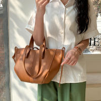 Bolso De Hombro Para Mujer Estilo Fashion Bolso De Tote Suave Bolsa De Armpita Elegante Bolsa De Compras Sencilla Bolsa De Mano Para Trabajo - details 2
