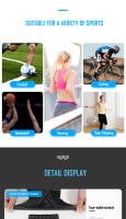 AOLIKES 1PCS Medias De Compresión Para Pies Y Piernas Elasticidad Alta Para Baloncesto Voleibol Ciclismo Fútbol Deporte Leggings - details 5