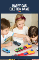 Coche De Juguete Para Niños Combinación Pop-up Con Varios Coches Compatibles Para Chicos Y Chicas Regalos Adecuados Para Edades 6-12 Años Material ABS Sin Batería - details 1