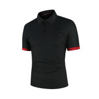 Camisa Polo Para Hombre Manga Corta Color Contraste Moda Casual Verano Ropa Streetwear Top Regular Polyester Antipelusa - details 12