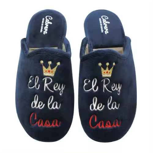 Cabrera 9178 man house shoe "The King of the House". Made in Spain - 1