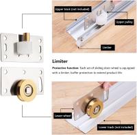 4 Pares de rodillos para Puertas corredores, entradas de bolas, piezas deslizantes para muebles, guías, rodillos de bolas, piezas deslizantes para muebles, muebles, muebles - details 2