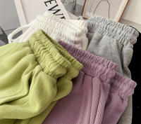 Pantalones Cortos A-line Amplios Con Cinturón Ajustable Para Mujer Estilo Coreano Casual Versátil Para El Hogar Y Deportes - details 1
