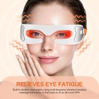 Masajeador De Belleza Para Los Ojos Con Vibración Herramienta De Alivio De La Fatiga Ocular Material Plástico Fuente De Energía Eléctrica - details 2