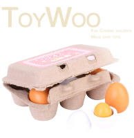 Juego De Juguetes Educativos DIY De Madera Con Huevo Artificial Y Cocina Para Niños Set De 3/6 Piezas Para Educar a Los Niños En Edad Preescolar - details 0