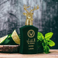 Perfume Árabe Al Noble Safeer de Lattafa – Eau de Parfum Unisex 100 ml – Fragancia Herbal y Amaderada de Larga Duración - details 0