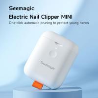 Tijeras Eléctricas De Uñas Seemagic Mini Con Luz Y Corte De Uñas Para Bebés Y Adultos Cuidado Manicura Apto Para Dedos Tamaño Compacto - details 0