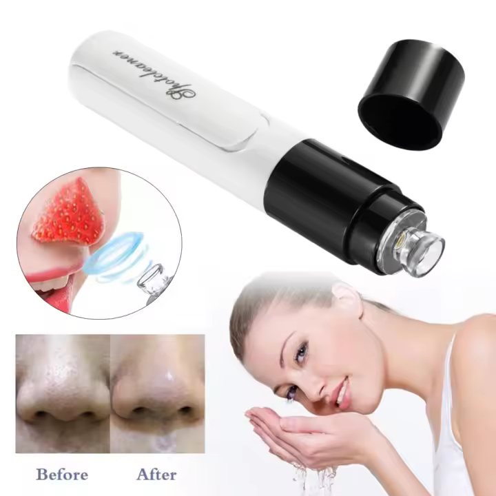 Eliminador de puntos negros eléctrico, eliminador de acné doméstico, limpiador de poros y puntos negros, instrumento de belleza facial - 1