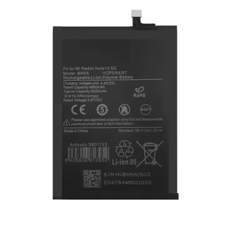 TODOBARATO 24HORAS Batería BN5A Xiaomi Redmi Note 10 5G 4900mAh - 1