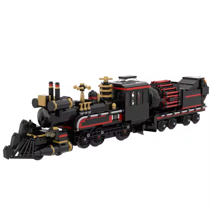 Bloques De Construcción MOC 882 Piezas Jules Verne Tiempo Del Tren Vehículo De Tiempo Regalo Para Adultos Y Niños Compatibles Con Lego ABS Sin Pilas Certificado CE - 1