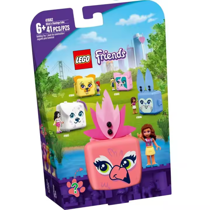 LEGO FRIENDS - CUBO-FLAMENCO DE OLIVIA, 41662, TIENDA CON  LICENCIA OFICIAL, PRODUCTO CON LICENCIA OFICIAL, ENVIO 24-48 HORAS PENÍNSULA, PIEZAS, BLOQUES, BRICKS, JUGUETES, 100% ORIGINAL - 1